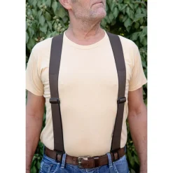 SOMLYS BRETELLES CEINTURE MARRON>Homme Accessoires·Bretelles