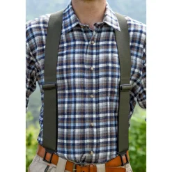 SOMLYS BRETELLES CEINTURE VERTES>Homme Accessoires·Bretelles