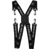 LMA BRETELLES ELASTIQUE MOUSQUETON NOIR>Homme Accessoires·Bretelles
