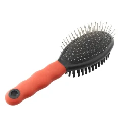 FERPLAST BROSSE DOUBLE MEDIUM> Produits D'Hygiène·Brosses, Peignes Et Coupe-Griffes|Produits D'Hygiène·Brosses, Peignes Et Coupe-Griffes
