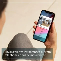 ARLO CAMERA ESSENTIAL INTERIEUR BLANC><noscript><img width=