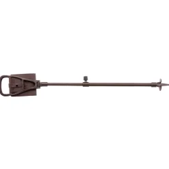 COUNTRY CANNE SIEGE ALU REGLABLE ASSISE CUIR 60-90CM> Sièges De Chasse·Cannes Sièges