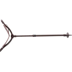 COUNTRY CANNE SIEGE ALU REGLABLE ASSISE CUIR 60-90CM> Sièges De Chasse·Cannes Sièges