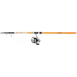 DAIWA CANNE TELE POSE + MOULINET DF 4000> Cannes Carnassiers Spécifiques·Cannes Pêche Au Posé