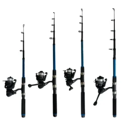 TERZEO PÊCHEURS CANNE TELESCOPIQUE + MOULINET> Cannes Carnassiers Spinning·Ensembles Lancer Spinning
