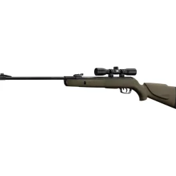GAMO CARABINE BIGCAT GREEN 4.5 19,9J+ 4X32> Armes Rayées À Air Comprimé·Carabines 4.5Mm De 10 À 19 Joules