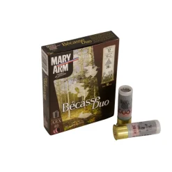 MARY ARM CARTOUCHES BECASSE DUO 12/36G BG + ARX> Cartouches De Chasse Calibre 12·Cartouches De Plomb Bécasse