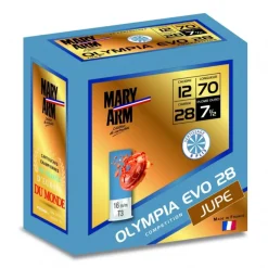 MARY ARM CARTOUCHES OLYMPIA EVO 12/28G N7.5> Cartouches De Sport Calibre 12·Cartouches De Plomb Bourre À Jupe 28G