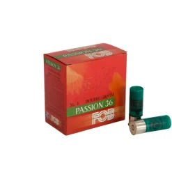 FOB CARTOUCHES PASSION 36 12/70 36G BG> Cartouches De Chasse Calibre 12·Cartouches De Plomb Bourre Grasse 33G À 38G