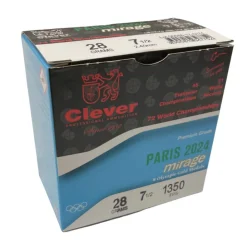 CLEVER CARTOUCHES T3 PARIS 2024 12/28G N7.5> Cartouches De Sport Calibre 12·Cartouches De Plomb Bourre À Jupe 28G