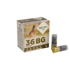 TERZEO CHASSEURS CARTOUCHES T&E 12/70 36 BG X25><noscript><img width=