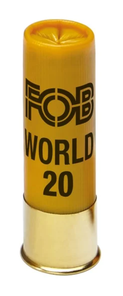 FOB CARTOUCHES WORLD 20/28G x25> Cartouches De Sport Calibre 20·Cartouches De Plomb Bourre À Jupe