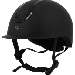 CHOPLIN CASQUE AERO MAT NOIR BRILLANT> Protections De La Tête·Bombes Et Casques D'Équitation