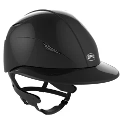 GPA CASQUE D'EQUITATION EASY FIRST LADY TLS NOIR BRILLANT> Protections De La Tête·Casques D'Équitation Gpa