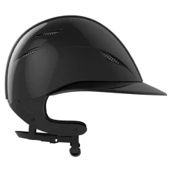 GPA CASQUE D'EQUITATION EASY FIRST LADY TLS NOIR BRILLANT><noscript><img width=
