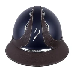 ANTARES CASQUE D'EQUITATION GALAXY ECLIPSE BLEU/BRUN> Protections De La Tête·Casques D'Équitation Antarès