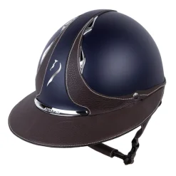 ANTARES CASQUE D'EQUITATION GALAXY ECLIPSE BLEU/BRUN> Protections De La Tête·Casques D'Équitation Antarès
