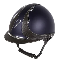 ANTARES CASQUE D'EQUITATION GALAXY STANDARD BLEU/BRUN> Protections De La Tête·Casques D'Équitation Antarès