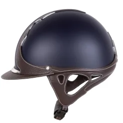 ANTARES CASQUE D'EQUITATION GALAXY STANDARD BLEU/BRUN><noscript><img width=