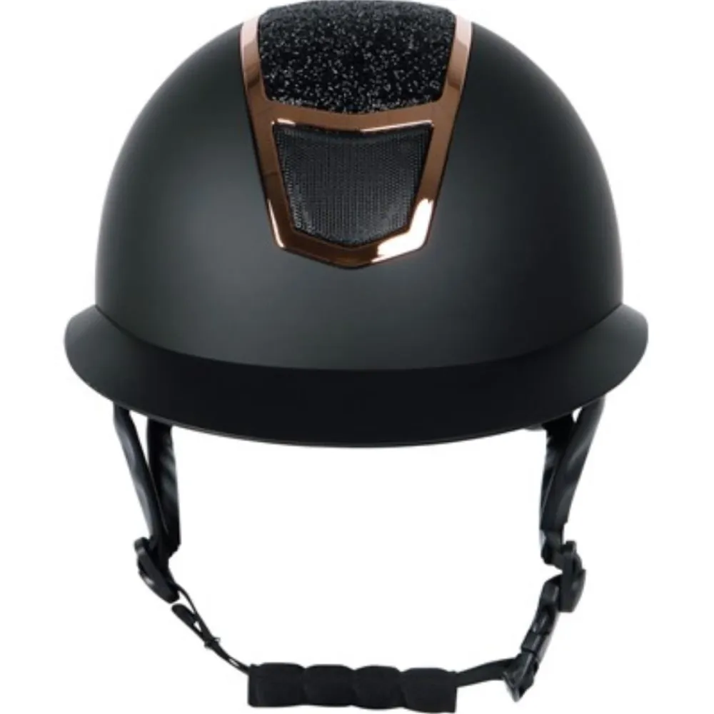 HARRY'S HORSE CASQUE D'EQUITATION MONT BLANC NOIR/ROSE GOLD> Protections De La Tête·Bombes Et Casques D'Équitation