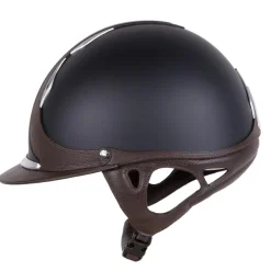 ANTARES CASQUE D'EQUITATION REFERENCE STANDARD NOIR/BRUN><noscript><img width=