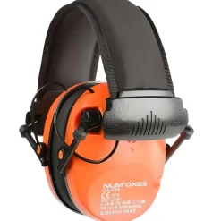 NUM'AXES NATURE CASQUE ELECTRONIQUE CAS1034 ORANGE> Protections Auditives·Casques De Protection Auditive
