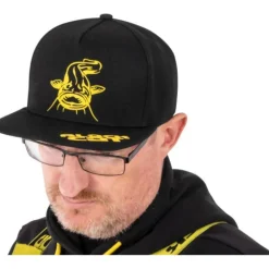 BLACK CAT CASQUETTE NOIRE FLAT PEAK> Vêtements Pêche Aux Carnassiers·Casquettes Et Bonnets