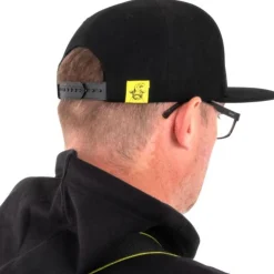 BLACK CAT CASQUETTE NOIRE FLAT PEAK> Vêtements Pêche Aux Carnassiers·Casquettes Et Bonnets