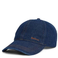 BARBOUR CASQUETTE GRINDLE DENIM>Homme Vêtements Barbour·Casquettes Barbour