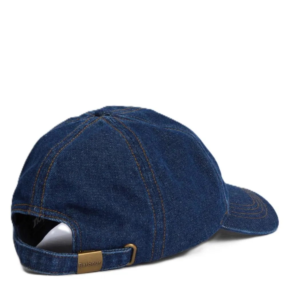 BARBOUR CASQUETTE GRINDLE DENIM>Homme Vêtements Barbour·Casquettes Barbour