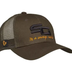 SAVAGE GEAR CASQUETTE SG4 OLIVE> Vêtements Pêche Aux Carnassiers·Casquettes Et Bonnets