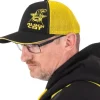 BLACK CAT CASQUETTE TRUCKER CAP NOIRE ET JAUNE> Vêtements Pêche Aux Carnassiers·Casquettes Et Bonnets