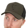 FOX CASQUETTE TRUCKER VERT NOIR> Vêtements Pêche De La Carpe·Vêtements Fox
