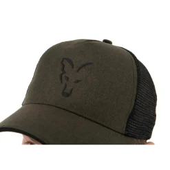 FOX CASQUETTE TRUCKER VERT NOIR> Vêtements Pêche De La Carpe·Vêtements Fox