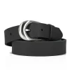 BOYER CEINTURE FEMME NUBUCK NOIRE>Homme Accessoires·Ceintures