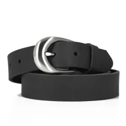 BOYER CEINTURE FEMME NUBUCK NOIRE>Homme Accessoires·Ceintures