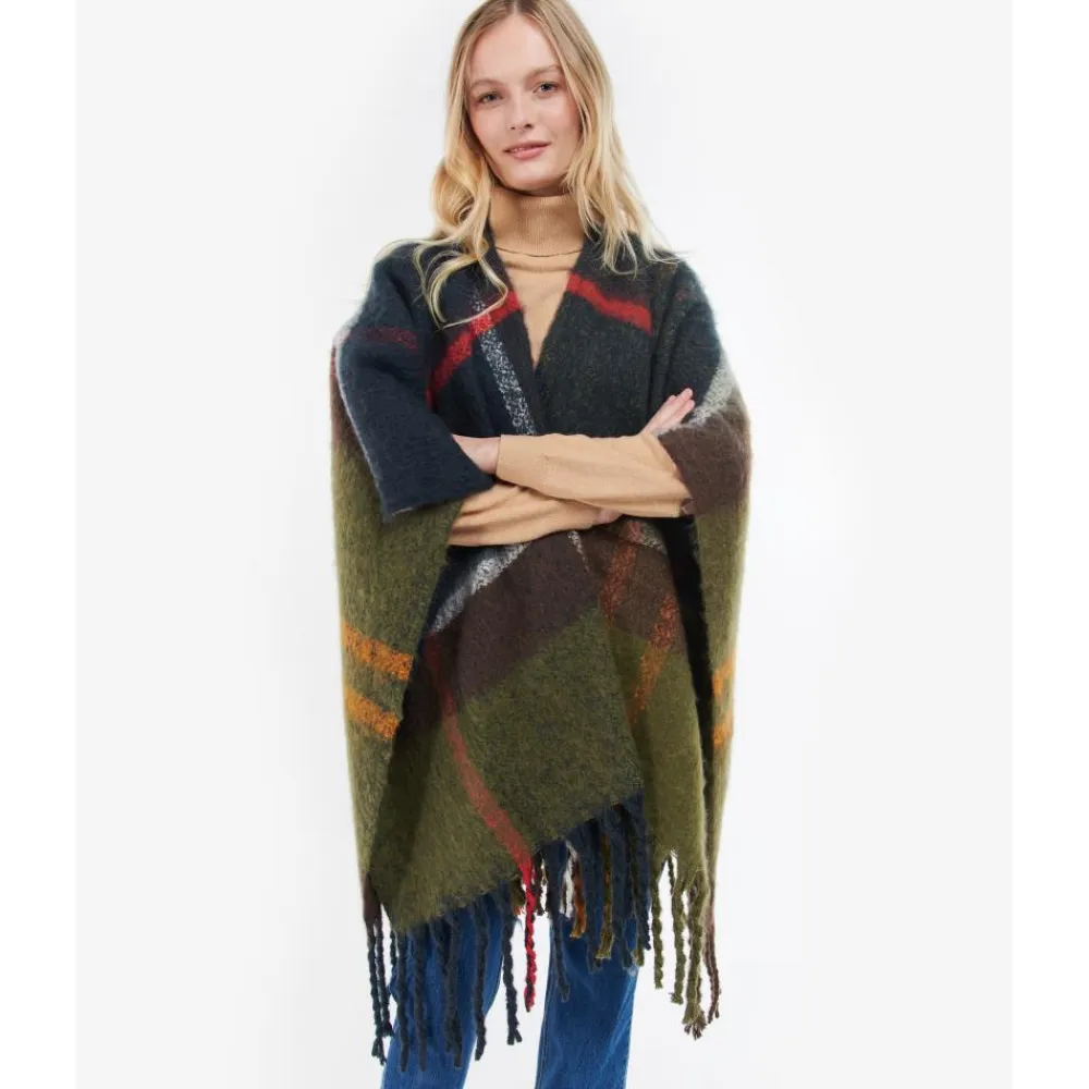 BARBOUR CHALE ISLA BOUCLE CLASSIC>Femme Vêtements Barbour·Écharpes, Cheiches Et Châles Barbour Femme