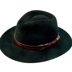 MERLET CHAPEAU FEUTRE IMPER NOIR>Homme Accessoires Habillement De Chasse·Chapeaux