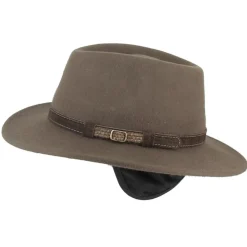 M BY FLECHET CHAPEAU FEUTRE CACHE OREILLE VERT>Homme Accessoires Habillement De Chasse·Chapeaux