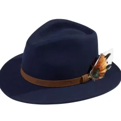 ALAN PAINE CHAPEAU RICUFEL NAVY>Homme Accessoires Habillement De Chasse·Chapeaux