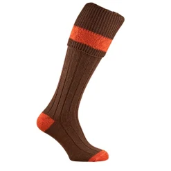 PENNINE CHAUSSETTE BYRON PECAN>Homme Chaussettes & Garters Pennine·Chaussettes Pour Knickers Pennine