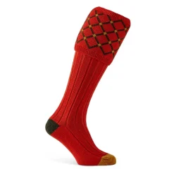 PENNINE CHAUSSETTE REGENT ORANGE>Homme Chaussettes & Garters Pennine·Chaussettes Pour Knickers Pennine