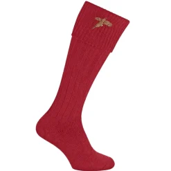 PENNINE CHAUSSETTE STALKER ROUGE>Homme Chaussettes & Garters Pennine·Chaussettes Pour Knickers Pennine
