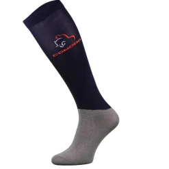 TERZEO CAVALIERS CHAUSSETTES MICROFIBRES MARINES>Femme Chaussettes D'Équitation·|Chaussettes D'Équitation·