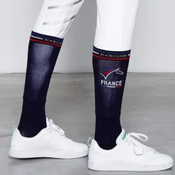 HARCOUR CHAUSSETTES RISKETOUH FRANCE MARINE>Femme Chaussettes D'Équitation·|Chaussettes D'Équitation·