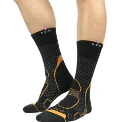 LA CHAUSSETTE DE FRANCE CHAUSSETTES TREKKER ORANGE> Chaussettes Et Semelles·Chaussettes Basses|Chaussettes Et Semelles·Chaussettes Basses