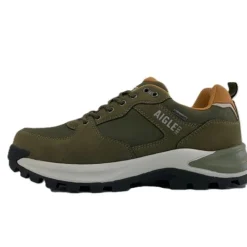 AIGLE CHAUSSURE PLUTNO 2 KAKI SAFRAN>Homme Chaussures·Chaussures Basses Imperméables|Chaussures·Chaussures Basses Imperméables