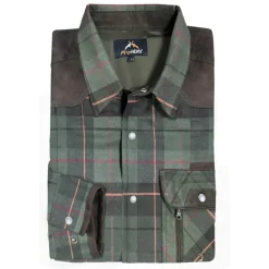 PROHUNT CHEMISE BRECY WINDBREAKER KAKI>Homme Chemises De Chasse·Chemises