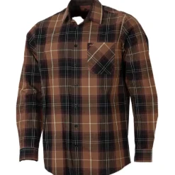 SOMLYS CHEMISE DE CHASSE HOMME SCANDINAVE MARRON CLAIR>Homme Chemises De Chasse·Chemises