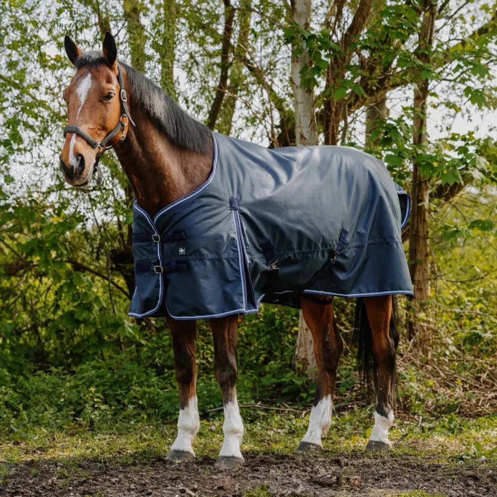 RIDING WORLD CHEMISE EXTERIEUR ECO 1200D MARINE> Chemises Et Couvertures D'Extérieur·Chemises D'Extérieur